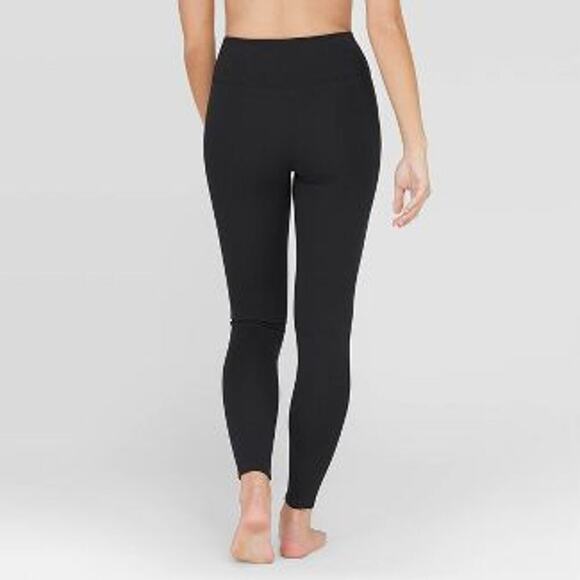 Assets‎ By Spanx Womens Ponte Shaping Leggings Size XL Black - Picture 1 of 15